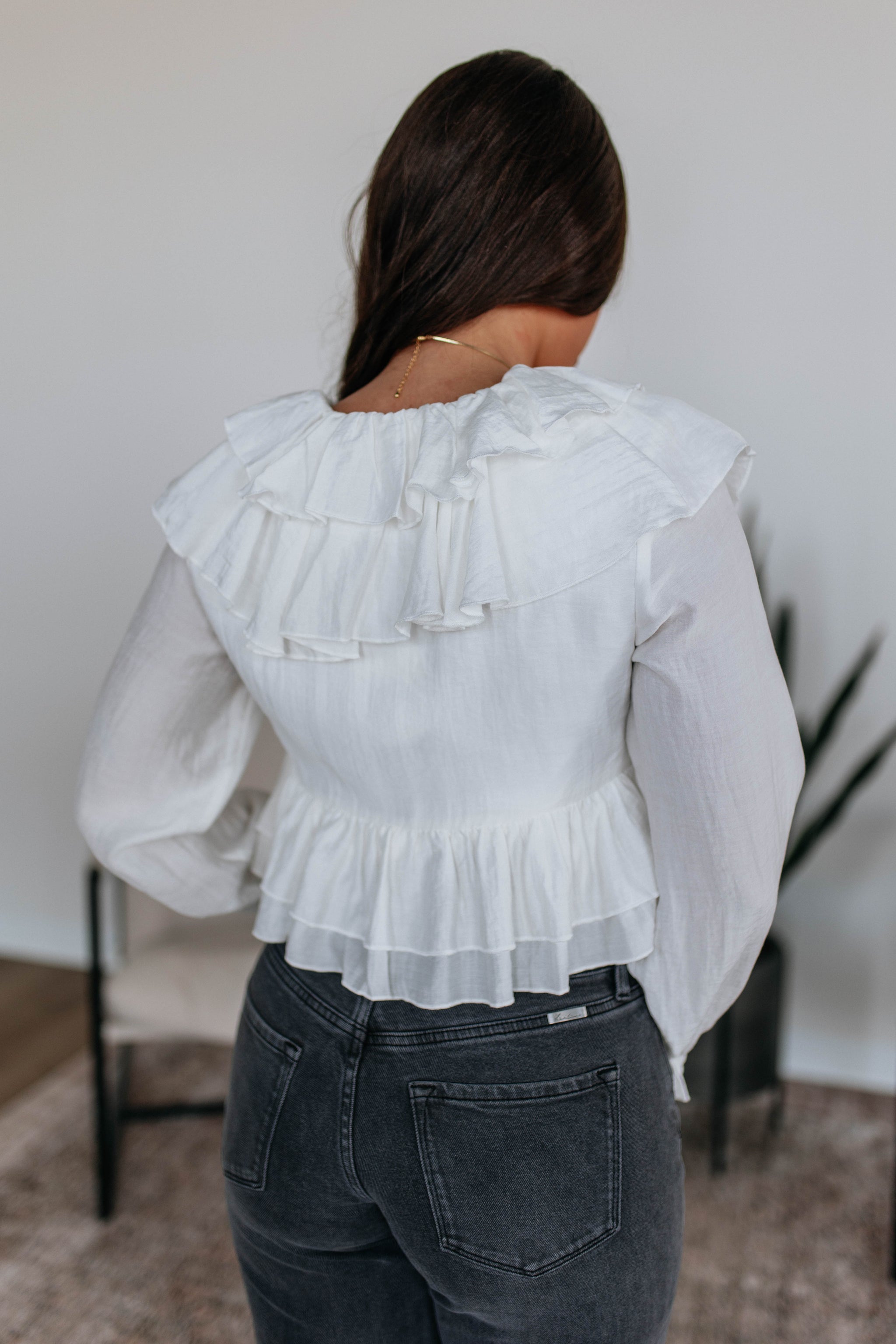 Maria Ruffled Top