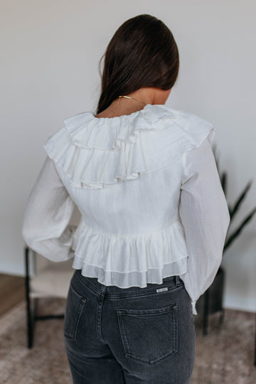 Maria Ruffled Top