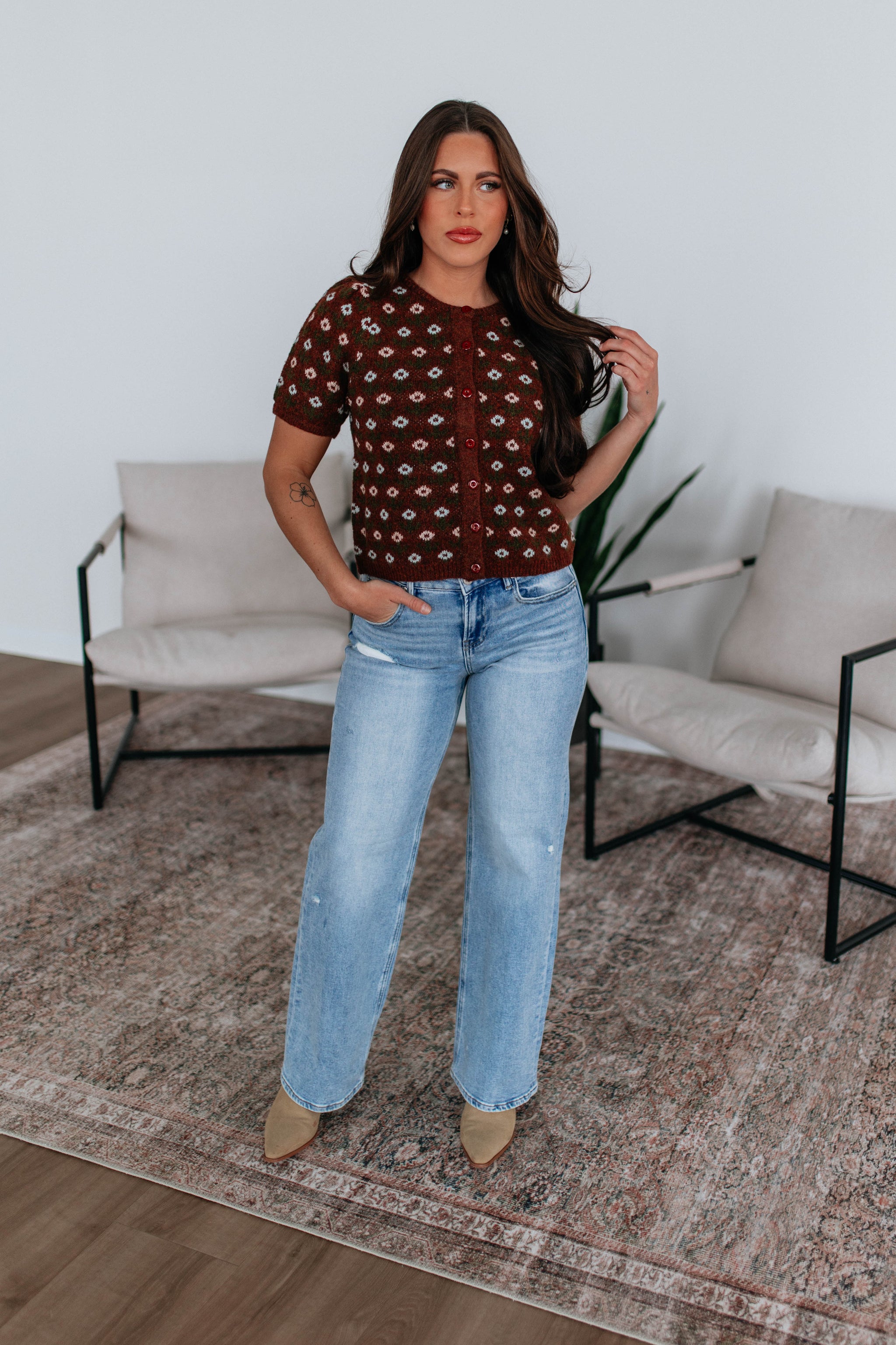 Rosanne Cardigan Top
