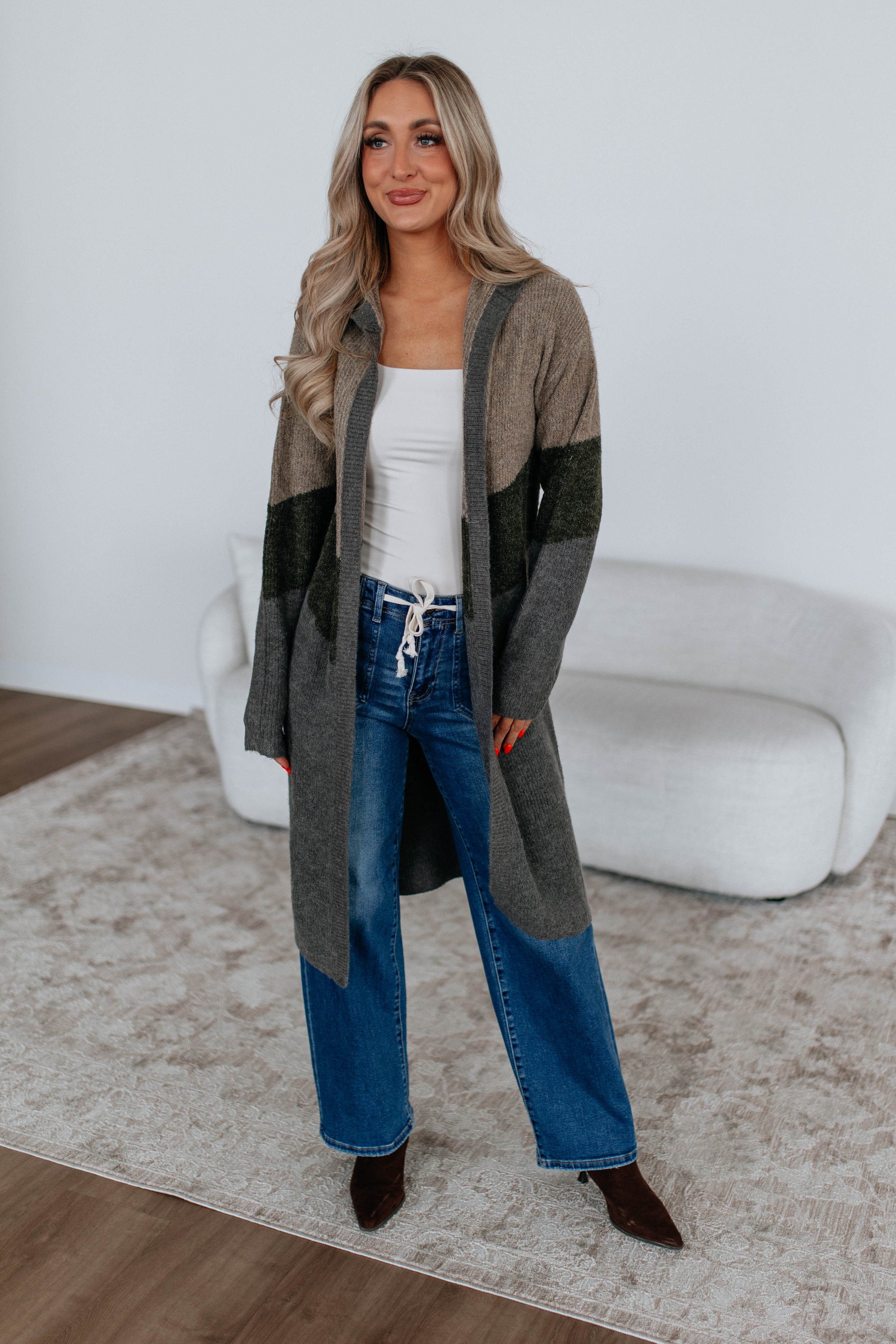 Joanie Hooded Cardigan