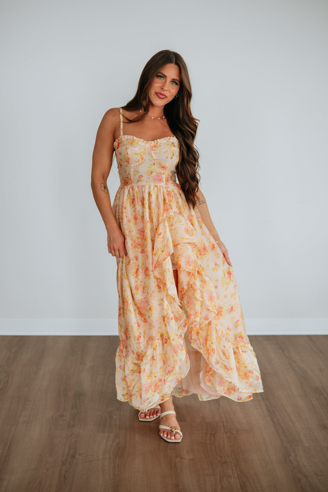 Carmilla Floral Dress
