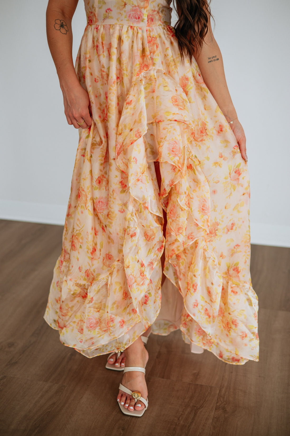 Carmilla Floral Dress