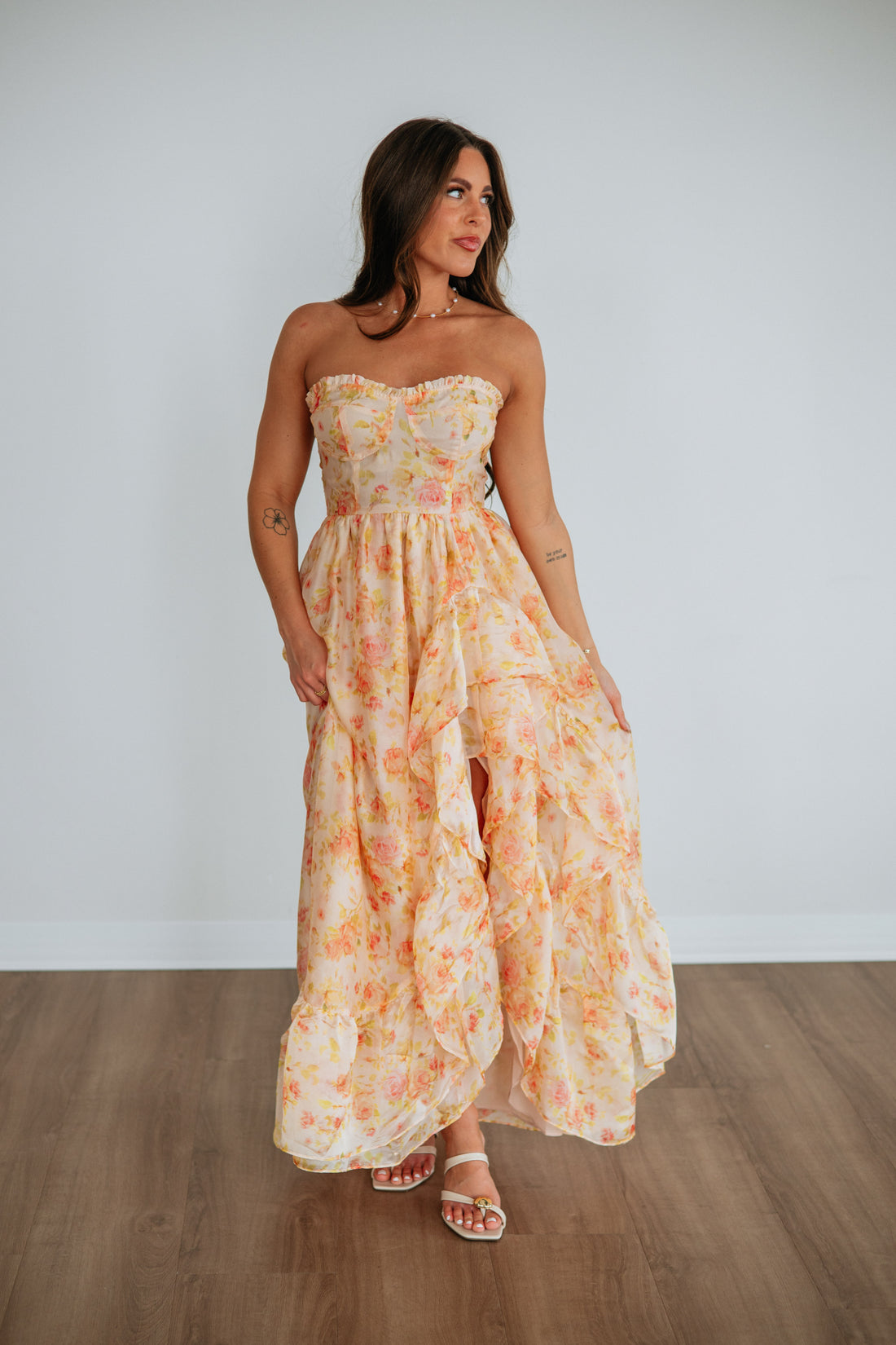 Carmilla Floral Dress