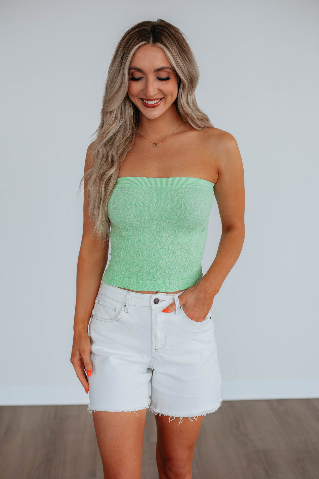 Weekend Away Top - Lime
