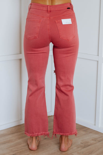Willow Risen Jeans - Brick