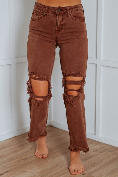 Willow Risen Jeans - Espresso