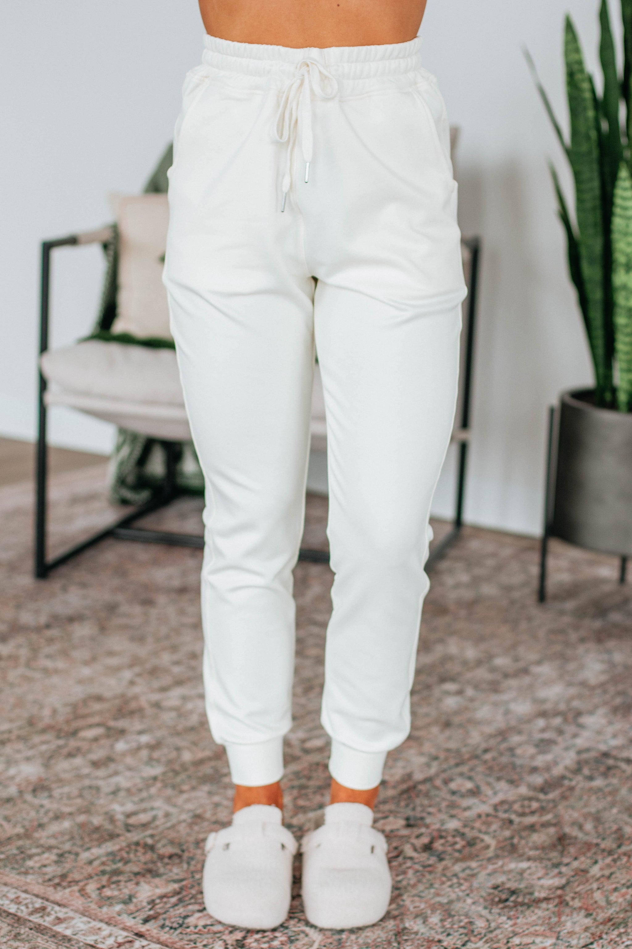 Zealand Lounge Joggers - Cream