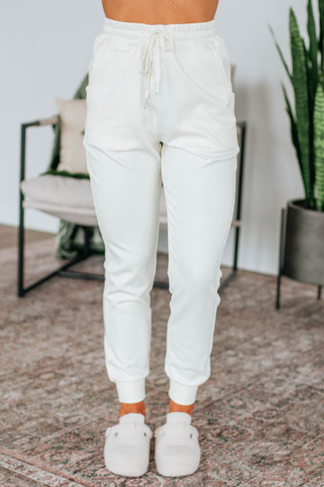 Zealand Lounge Joggers - Cream