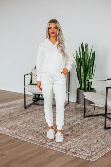 Zealand Lounge Joggers - Cream