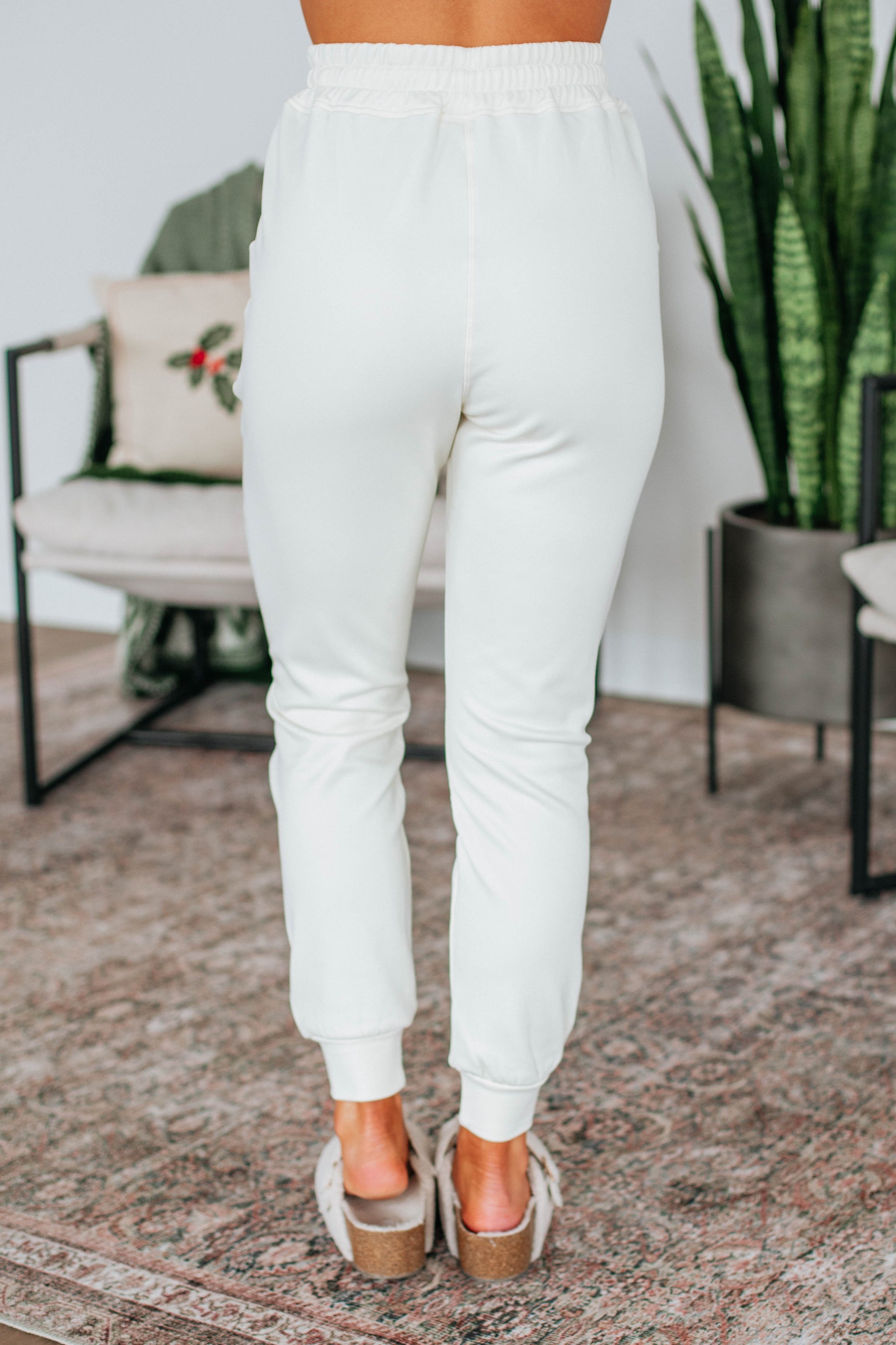 Zealand Lounge Joggers - Cream