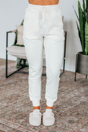 Zealand Lounge Joggers - Cream