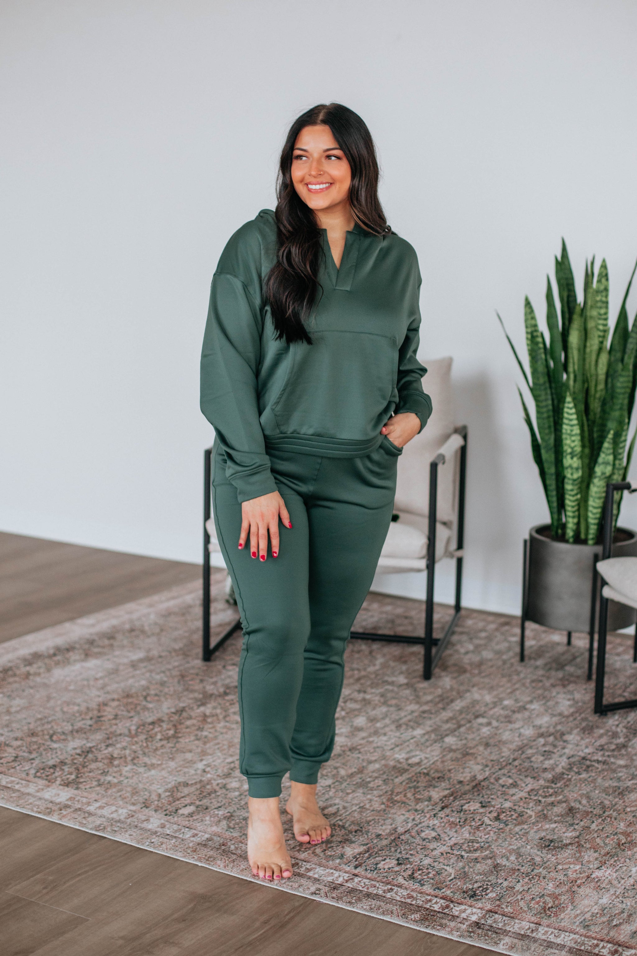 Zealand Lounge Joggers - Forest