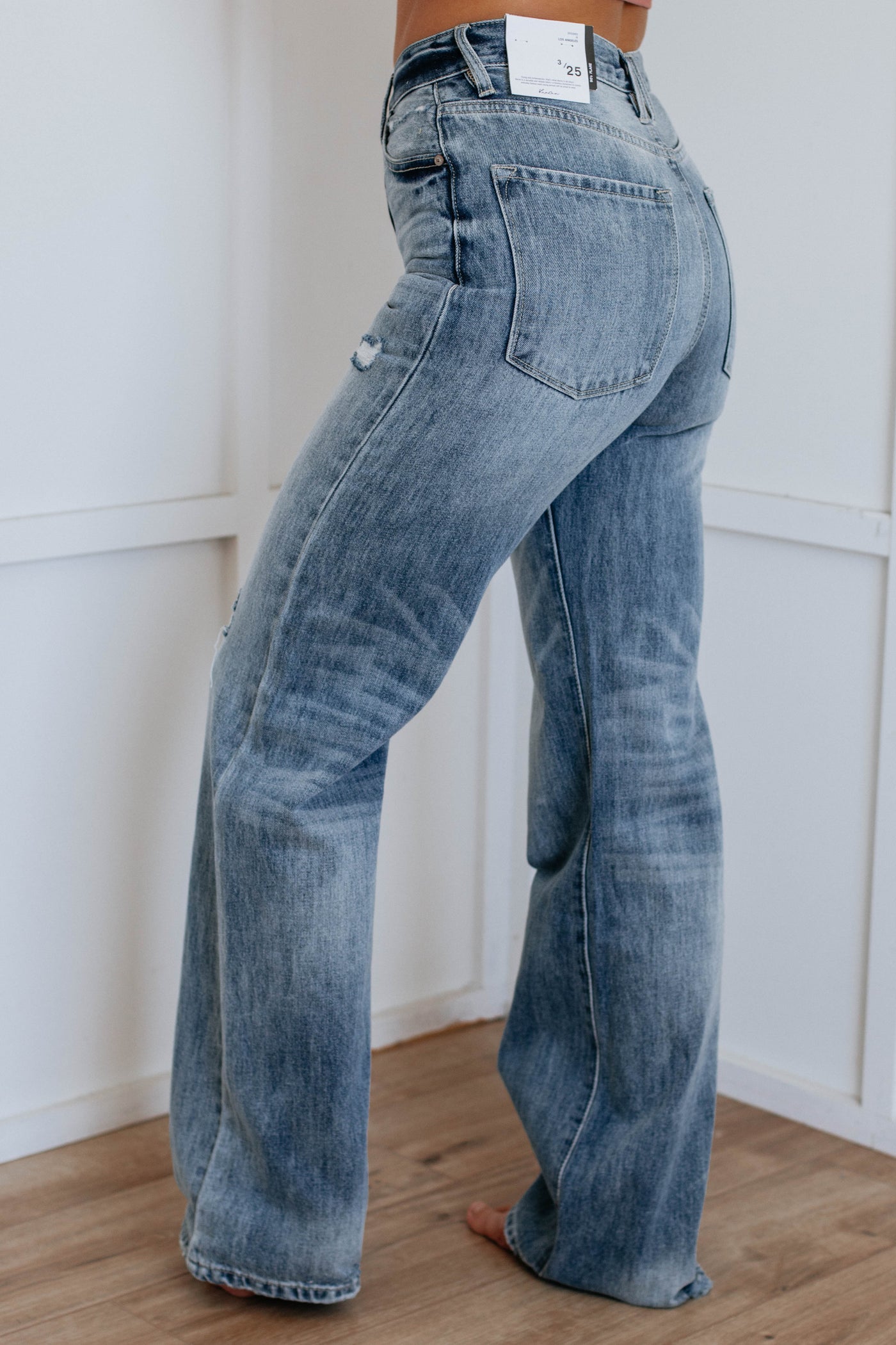 Arlo KanCan Wide Leg Jeans - Medium Wash