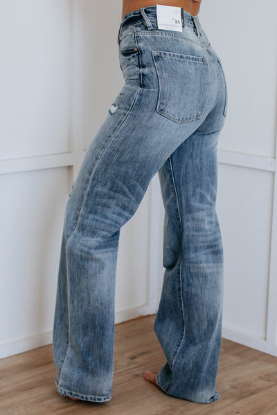 Arlo KanCan Wide Leg Jeans - Medium Wash