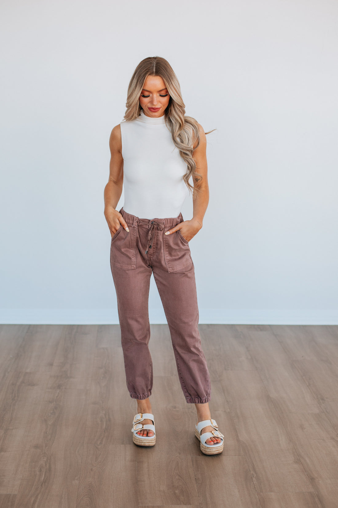 Drea Mica Joggers - Cocoa