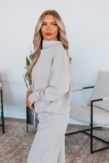 Teleri Lounge Top - Stone