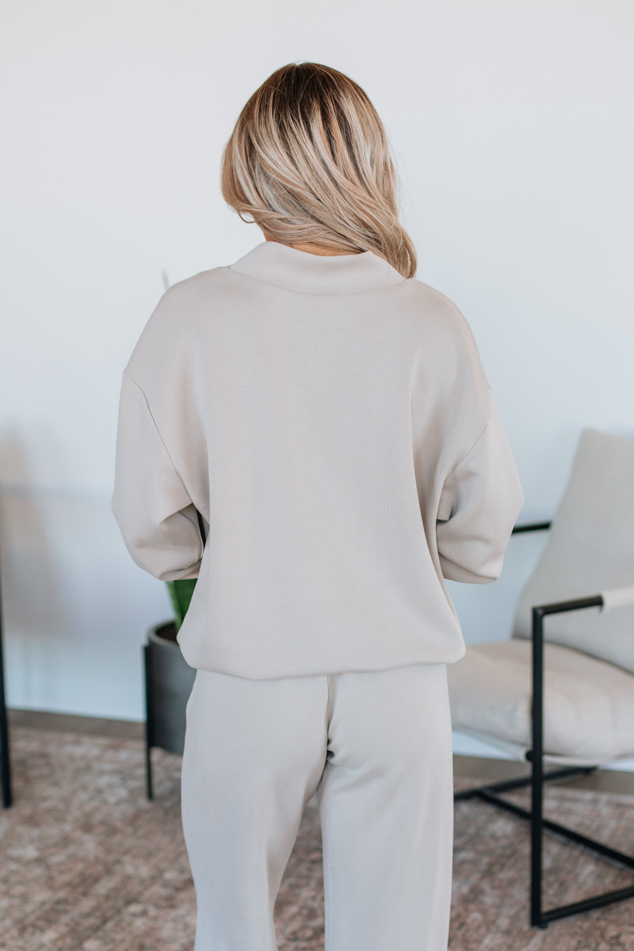 Teleri Lounge Top - Stone