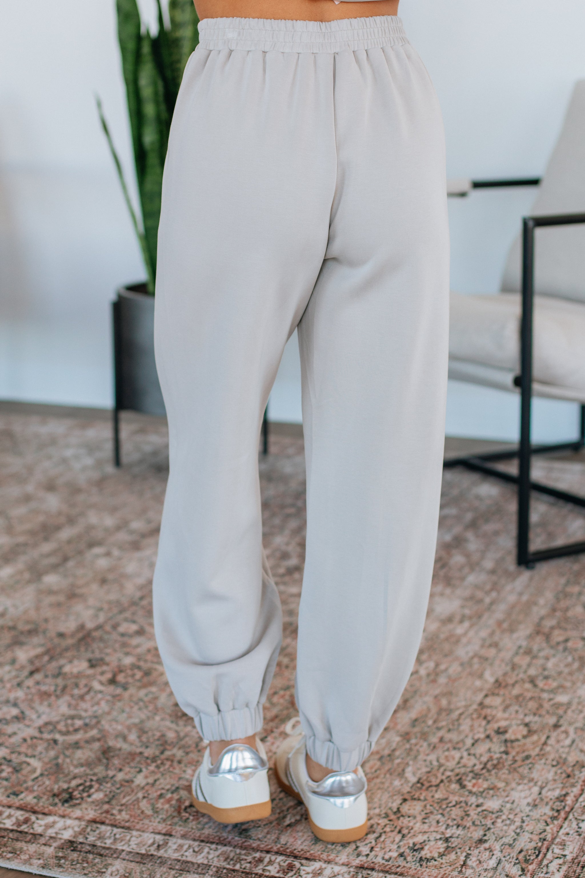 Teleri Lounge Joggers - Stone