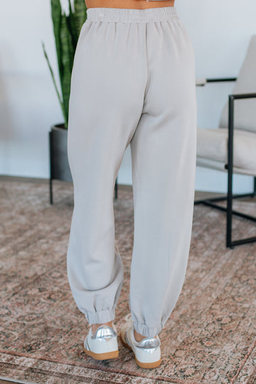 Teleri Lounge Joggers - Stone