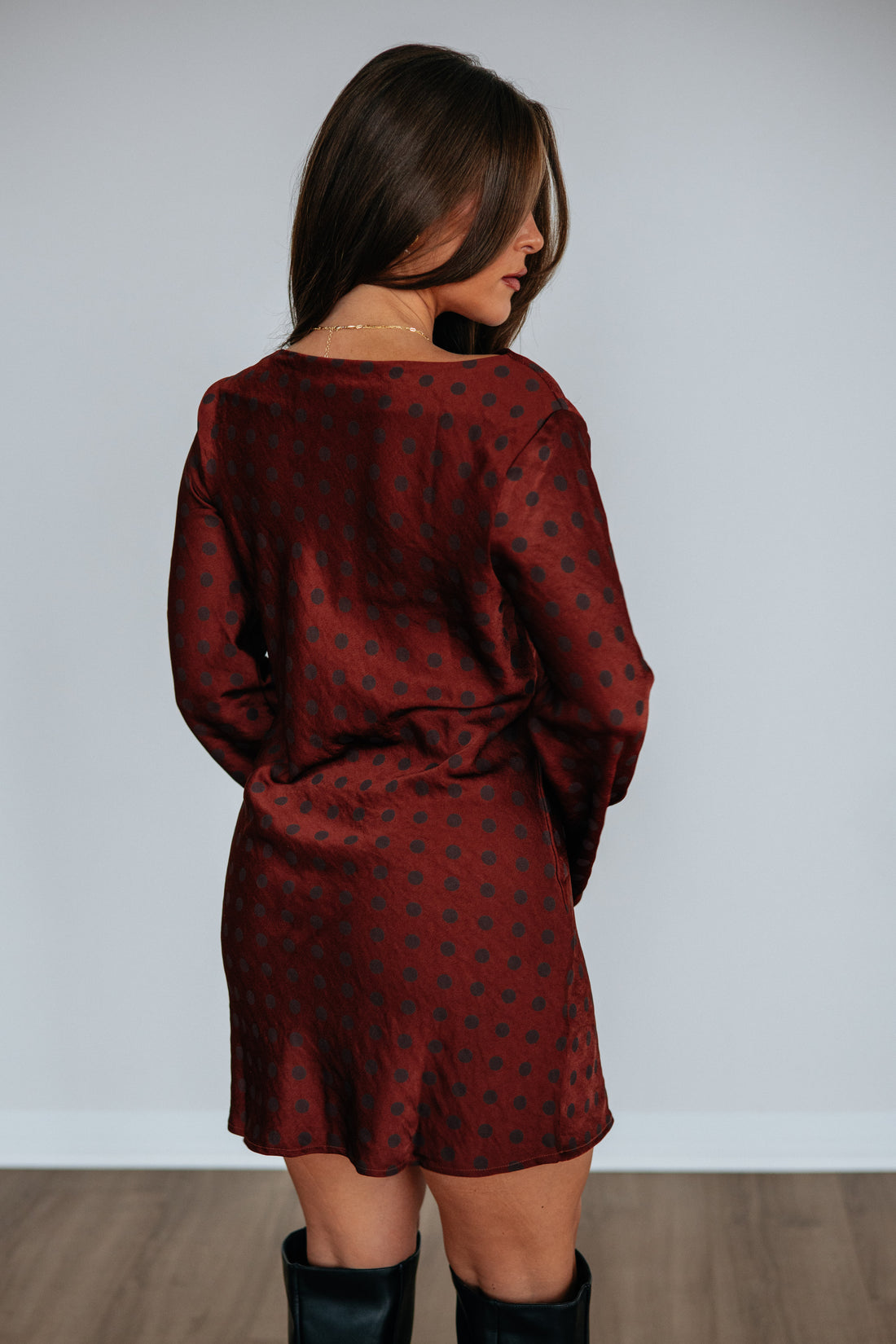 Danetta Satin Dress
