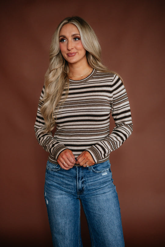 Chesney Striped Sweater
