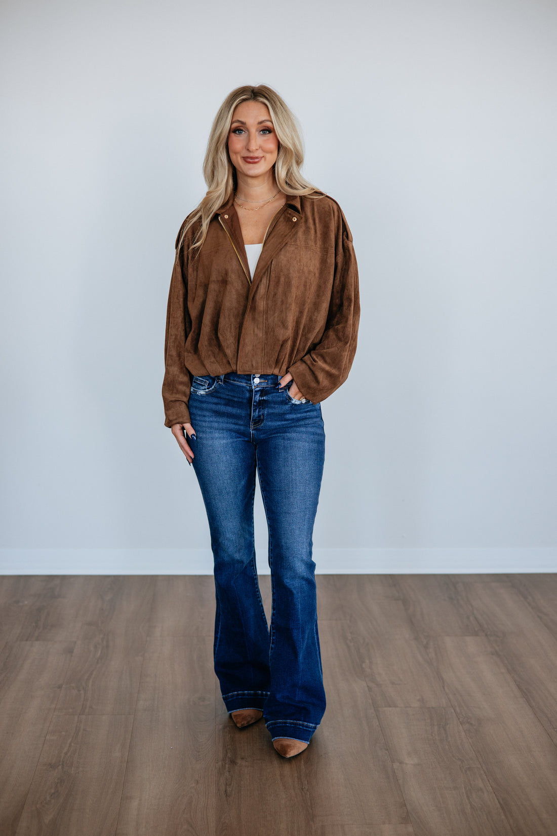 Cheyla Suede Jacket