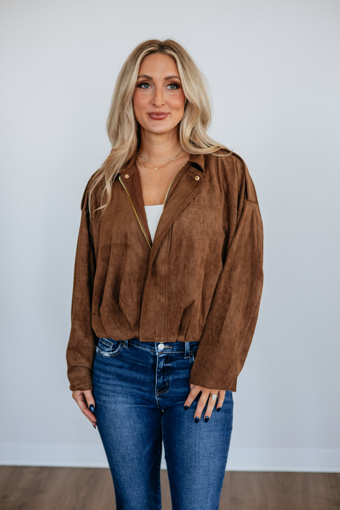 Cheyla Suede Jacket