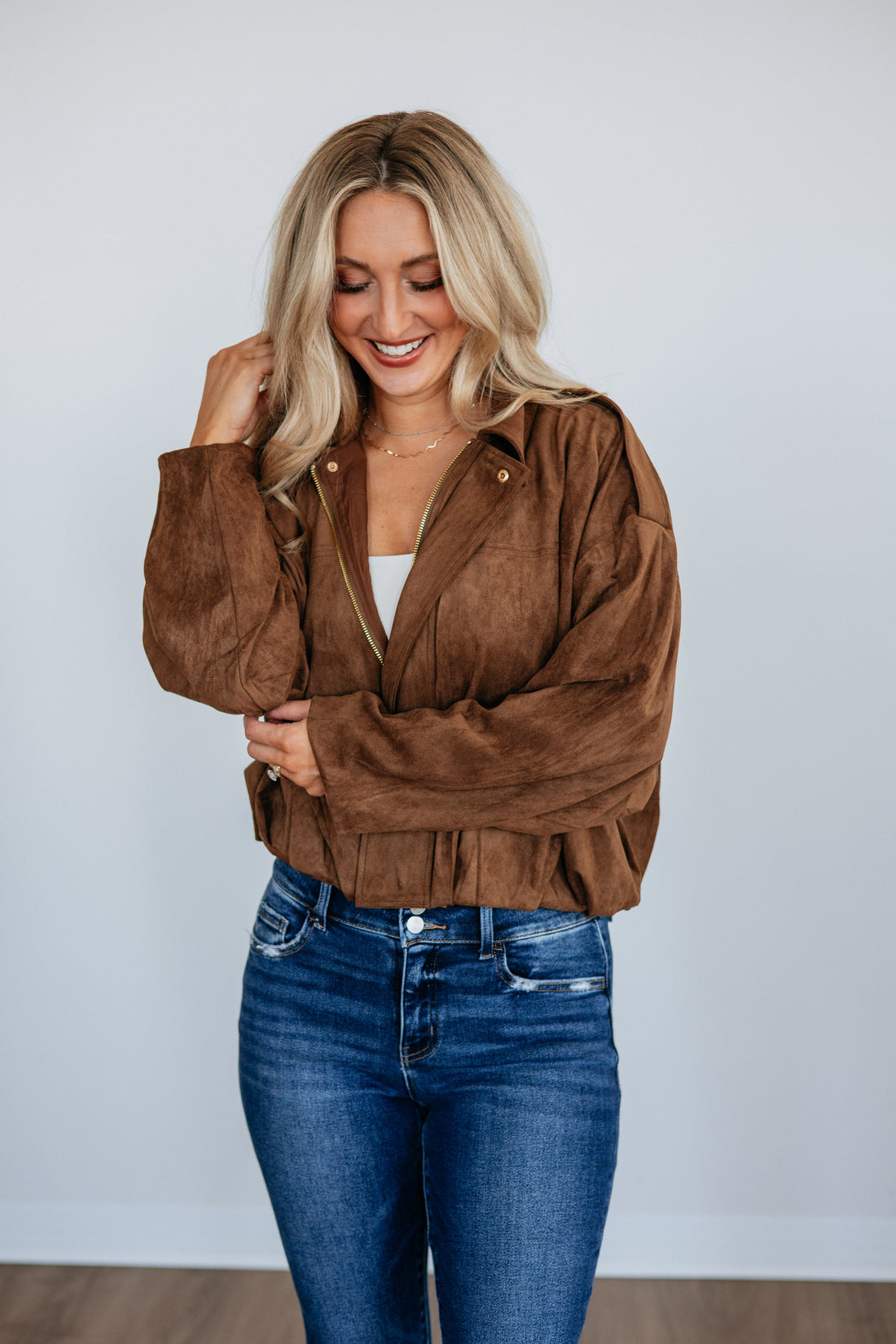 Cheyla Suede Jacket