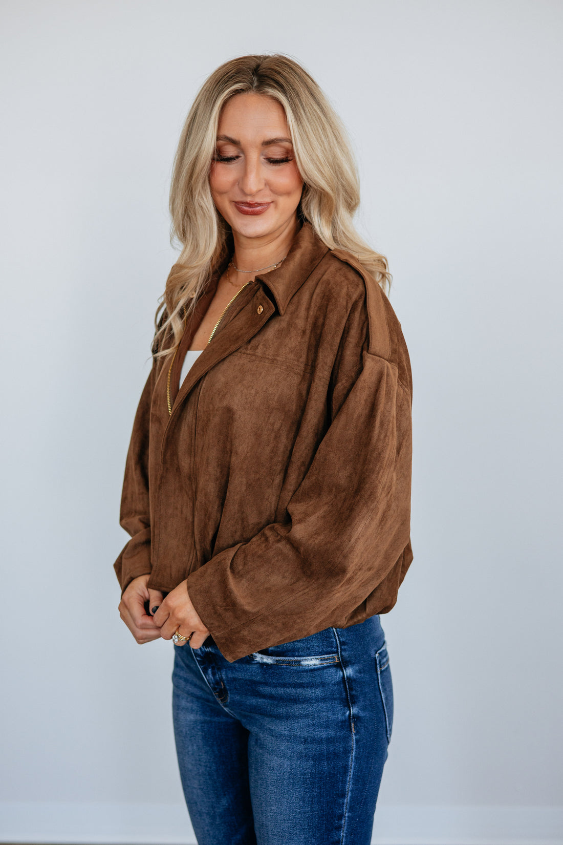 Cheyla Suede Jacket
