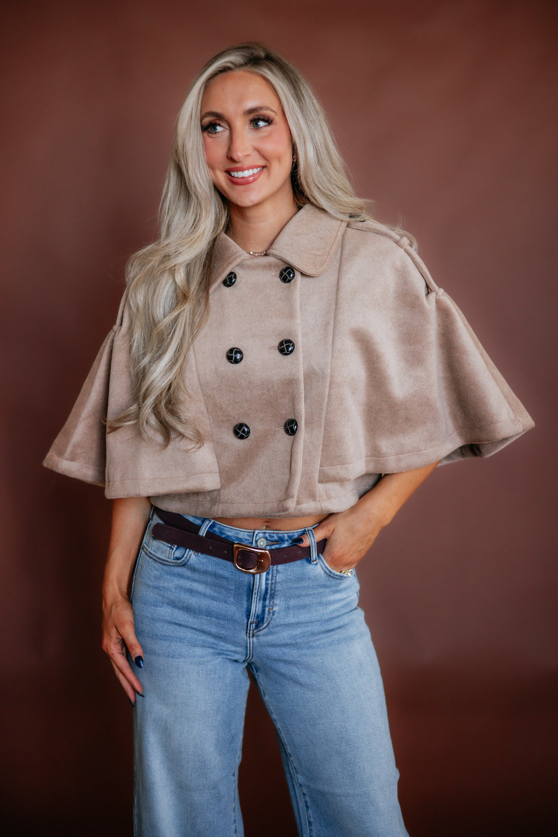 Devonee Cape Coat