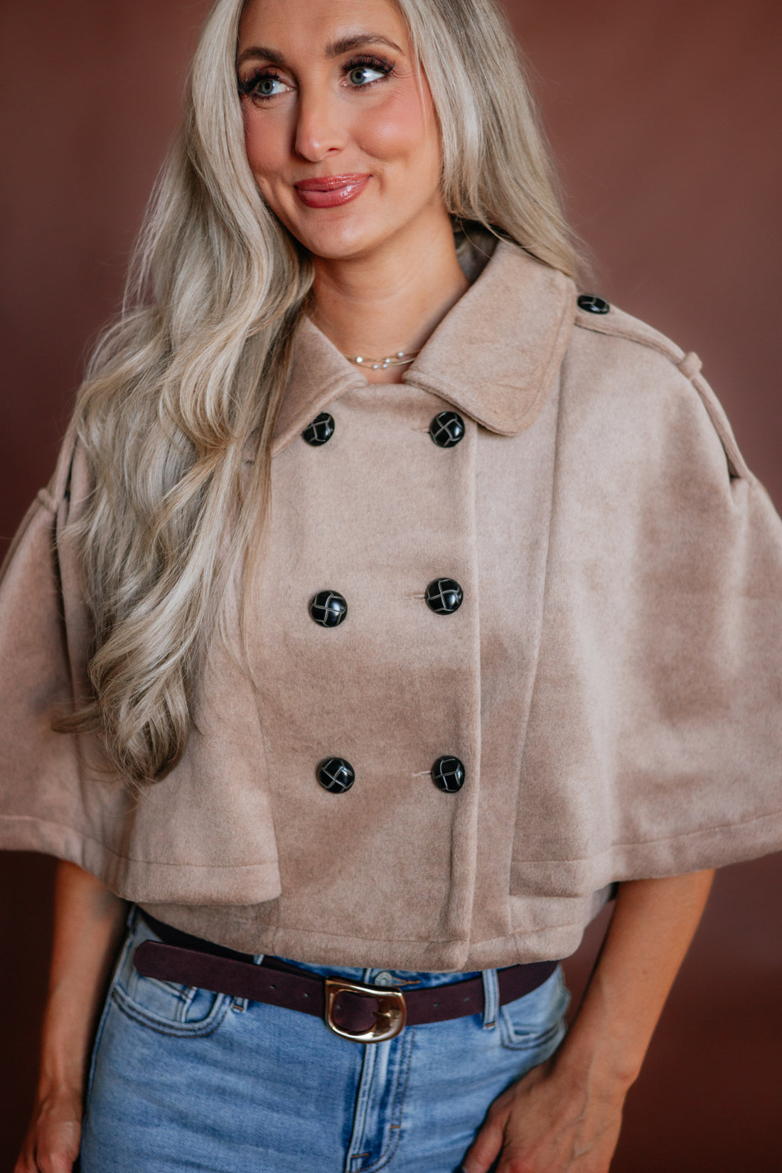Devonee Cape Coat