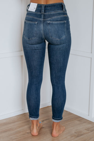 Tucker High Rise Kan Can Jeans - Dark Wash